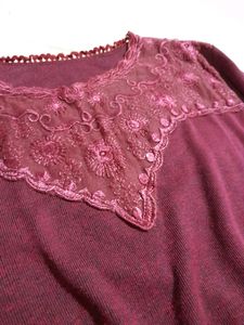 Maroon Tops