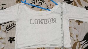 London Graphic Crop Top