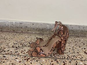 Cheetah Print Block Heel
