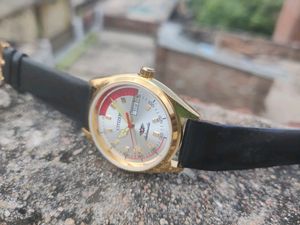 Citizen Automatic Vintage Watch Silver Colour Dial Japan Made Model No 8200 Working Condition Keep Accurate Time