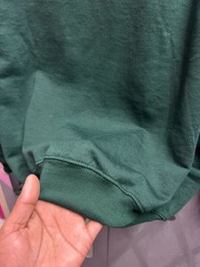 Green Pullover Sweatshirt