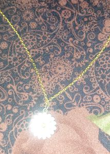 Aesthetic Sunflower Necklace