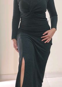 Knee Slit Imported Free size Beautiful Dress