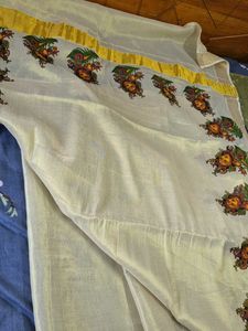 Krishna Print Saree