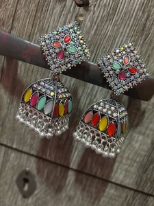 Colorful Earrings Set