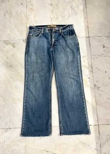 OLD NAVY DENIM BLUE RELAXED BOOTCUT JEANS 32