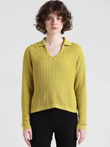 Olive Knit Sweater