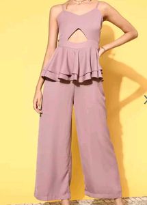 Elegant Lavender Jumpsuit
