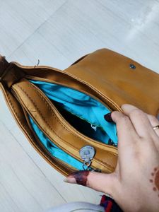 Tan Sling Bag