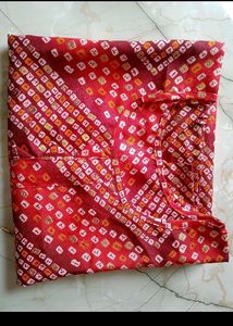 pretty bandhani kurti