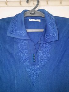 Full Sleeve Blue Top