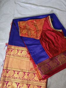 Purple Narayan Pet Saree