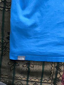 North Face Blue Graphic Tee
