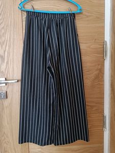 Wide Leg High Waist Casual Pants
