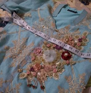 Elegant Embroidered Kurta Duppata Set
