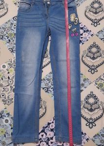 Embroidered Flare Jeans