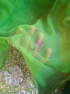 Gotapatti Rajputi poshak with Jardoshi work