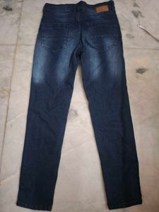 Stylish Dark Wash Denim Jeans