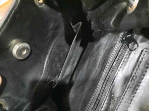 Elegant Navy Black Hobo Bag