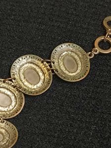 Antique Rose Quartz Bracelet