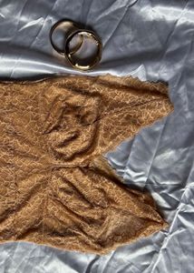 V neck Net top