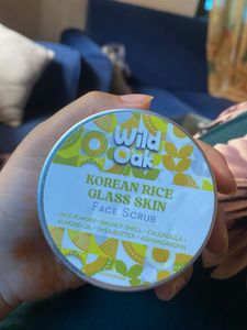 Wild Oak Korean Rice Face Scrub