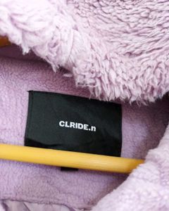 Lavender Fuzzy Hoodie