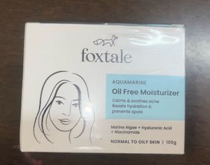 Foxtale Aquamarine Oil Free Moisturiser