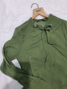 Olive Green Top