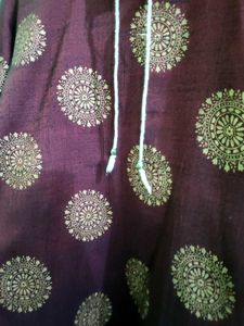Beautiful Maroon Short Kurti
