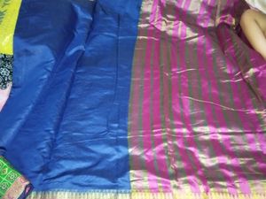 Elegant Blue Saree