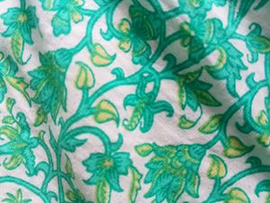 Green Floral Nightgown