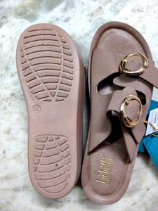 LA BELLA - WOMENS PLATFORM HEEL- PADDED SLIPPERS-