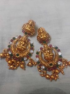 Ethnic Gold Earrings