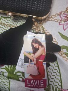 Lavie Black Clutch