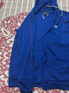 ADIDAS Blue Jacket ( negotiable )