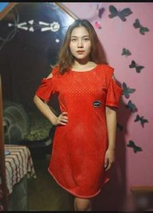Red Casual Dress