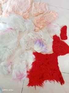 Velvet Piecs/ Teddy Making Cutting