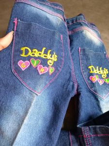 New Cute 'Daddy's Girl' Jeans