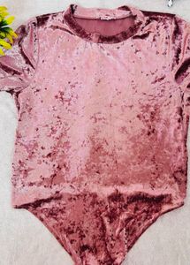 Bodycon Style Pink Top