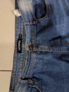 Wide Leg Denim Jeans