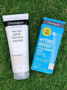 Neutrogena Combo 3 Cleanser Moisturizer Sunscreen