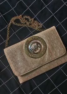 COMBO 😍😍😍 Michael Kors Clutch with Scrunchies