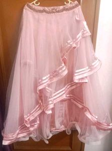 Crop Top Lehnga Set In Fairy Look