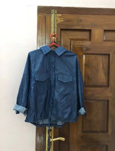 COMBO - DENIM COTTON JACKET + TOP SET🌸