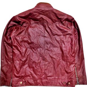 Us Polo Leather Jacket | Chest 44