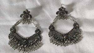 A Silver colour Jhumka For Every Occasion