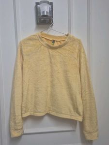 Yellow Winter Top