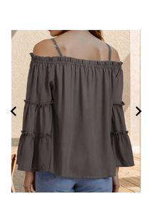 Shein Off-the-Shoulder Ruffle Top