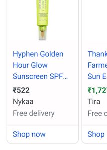 Hyphen Golden Hour glow Screen Spf 50 PA++++